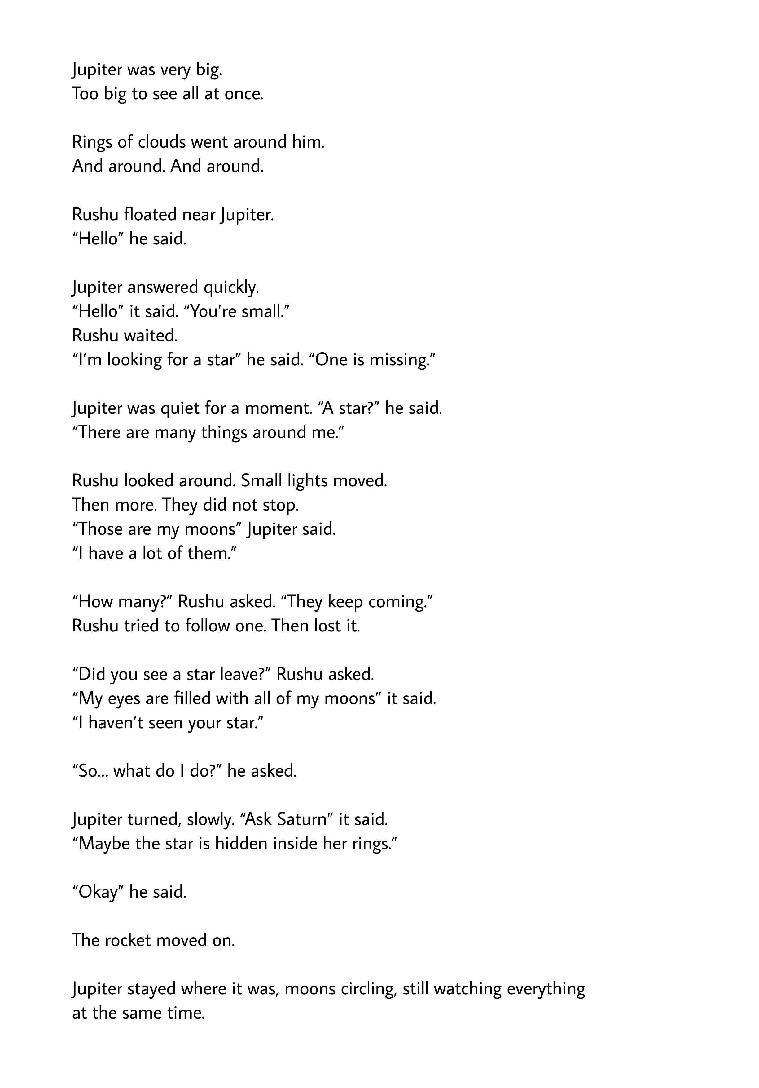 Jupiter Text